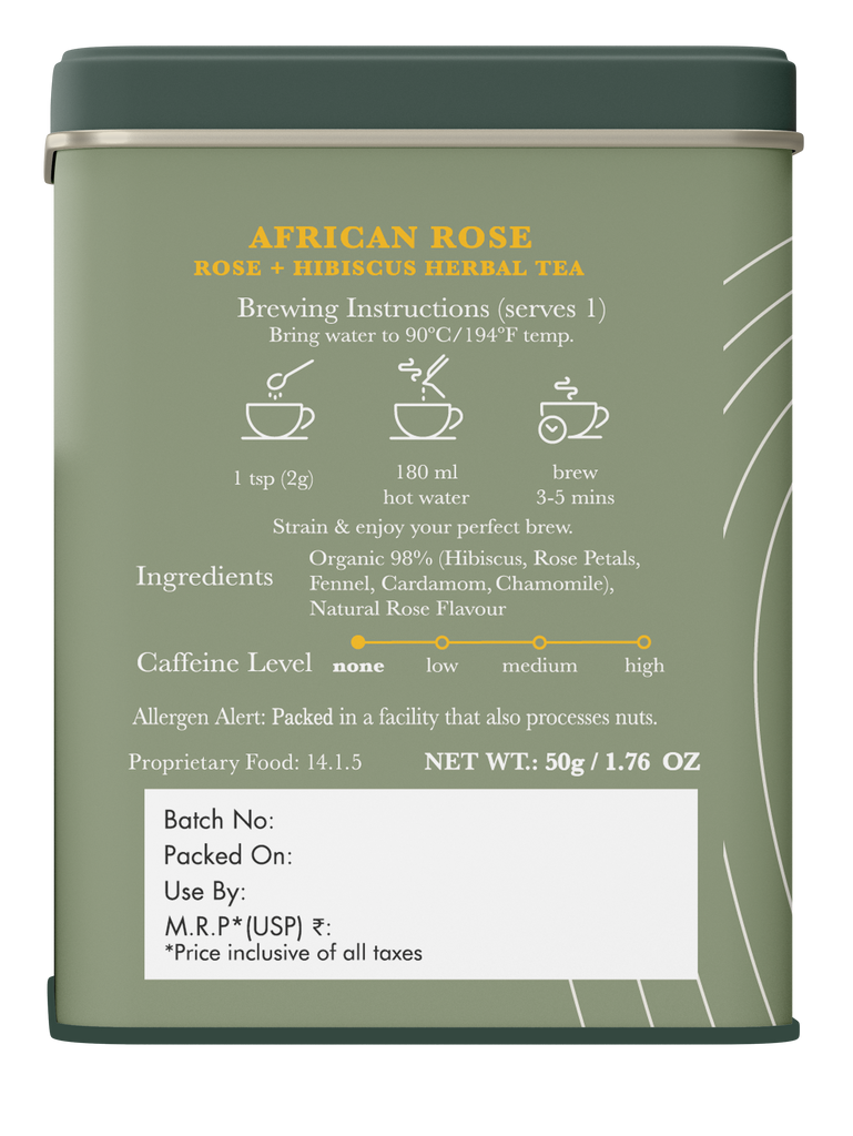 African Rose | 50gm | Organic Herbal Tea
