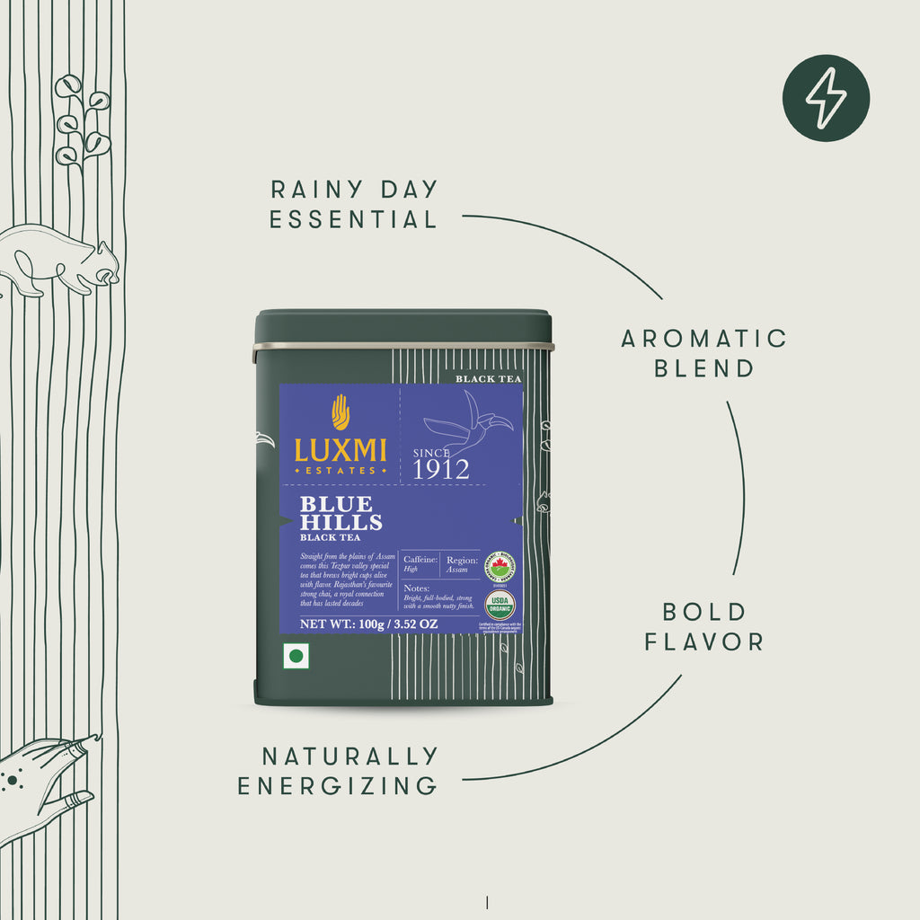 Blue Hills, 100gm | Jodhpur Black CTC Tea Blend