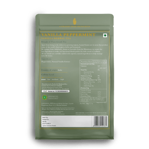 Vanilla Peppermint | 50 Tea Bags | Organic Herbal Tea - Luxmi Estates