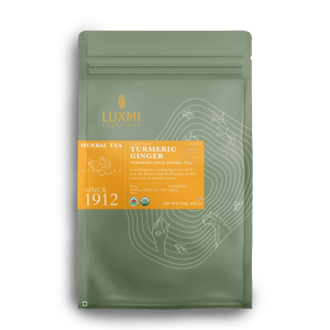Turmeric Ginger | Turmeric Time-Out | 250 Gm Loose Tea | Organic Herbal Tea - Luxmi Estates