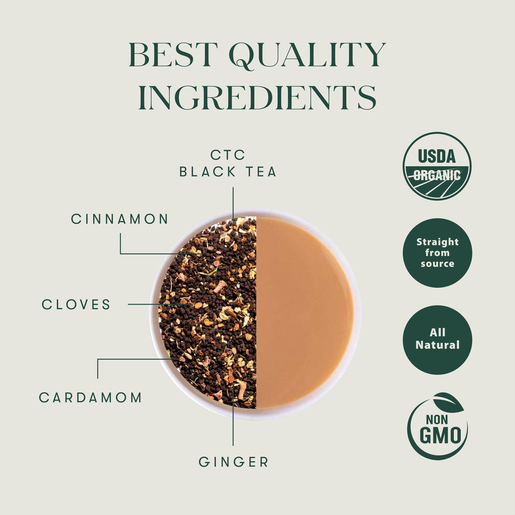 Organic Chai Adda-Barie | 100gm | Organic Masala Chai