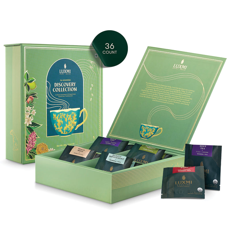 Discovery Collection | 36 Discovery Blends- 12 Distinct Blends, 3 Tea Bags Each