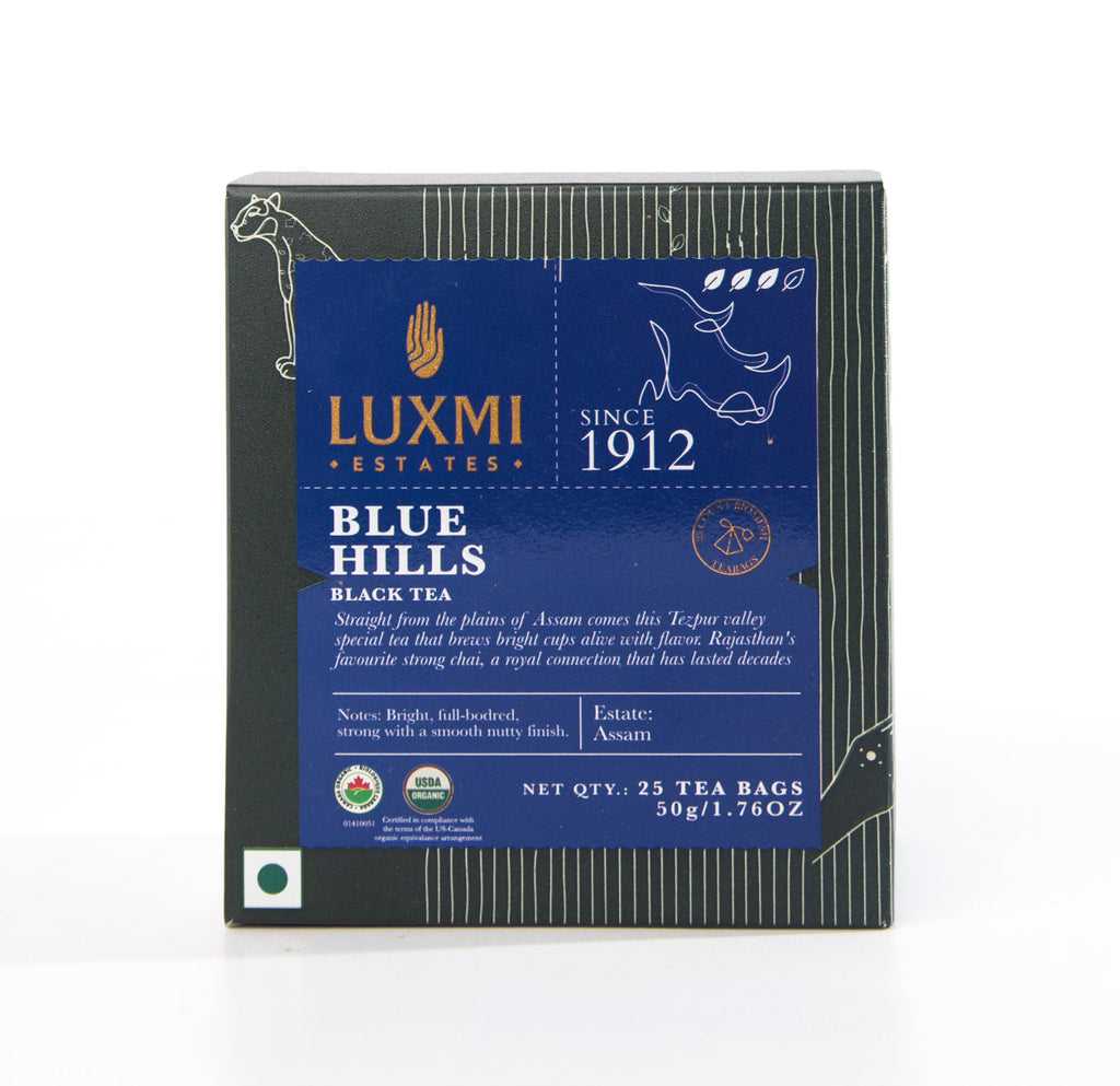 Blue Hills, 25 Tea Bags | Jodhpur Black CTC Tea Blend