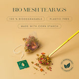 Astounding Ashwagandha | 25 Tea Bags | Organic Herbal Bio Mesh Tea Bags