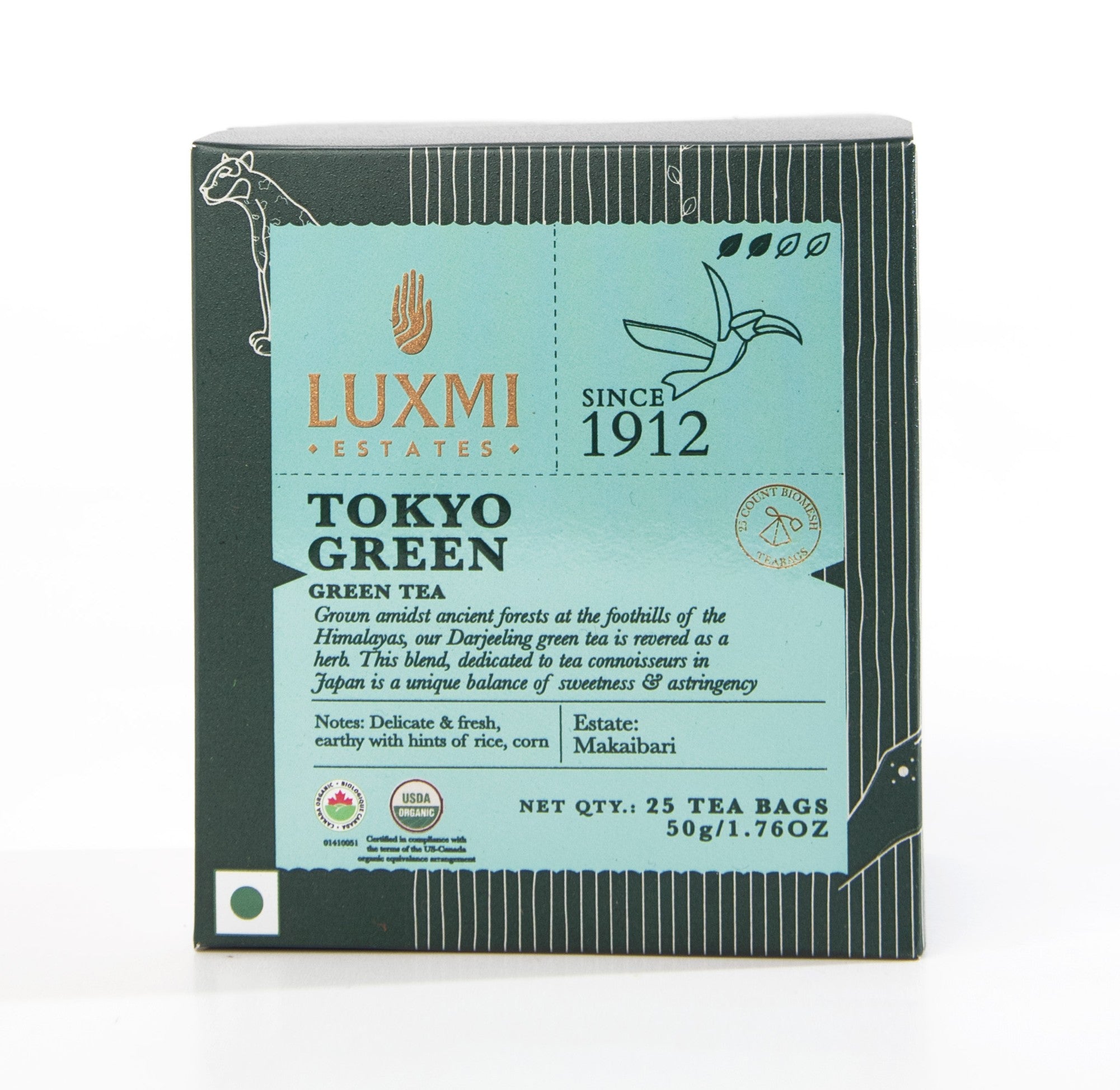 Tokyo Blend, 25 Tea Bags | Green Tea