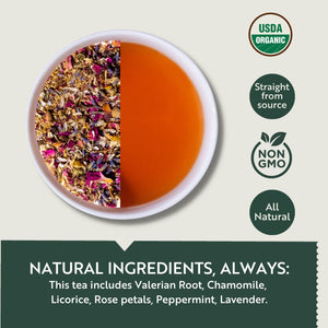 Valerian Dream | 15 Tea Bags | Organic Herbal Tea