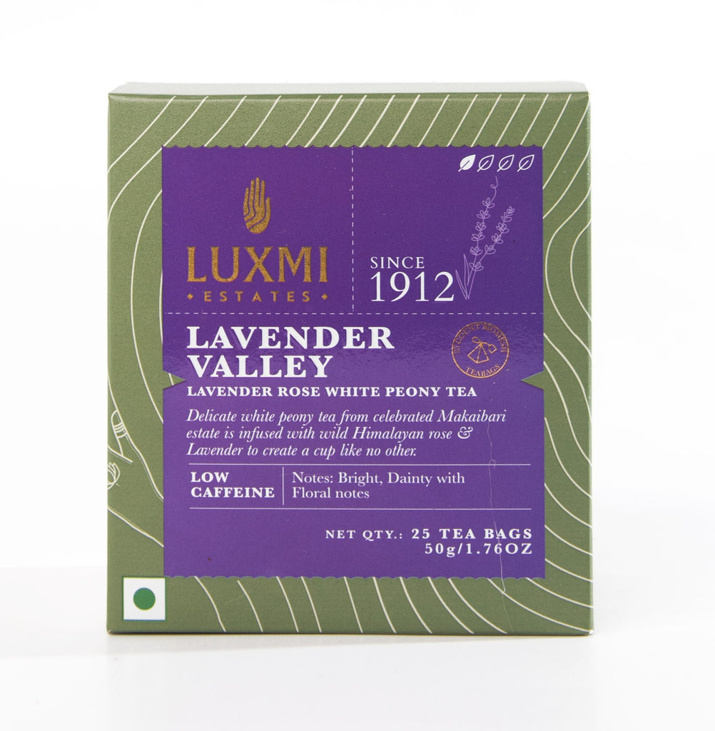 Lavender Valley | 25 Tea Bags | Organic White Tea