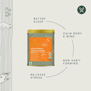 Ashwagandha Turmeric  | 100gm | Organic Herbal Tea