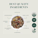 Blueberry Super Tea | Herbal Infusion Bags | 25 Tea Bags