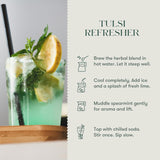 Tulsi Tea | Immunity Herbal Infusion | 15 Bags | Organic Herbal Envelope Biodegradable Bags