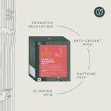 Vanilla Rooibos | 25 Herbal Bags | Organic Herbal Infusion Biodegradable Bags