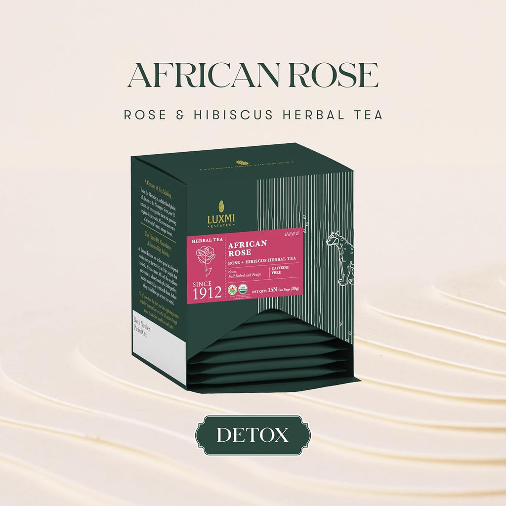 African Rose | 15 Tea Bags | Organic Herbal Tea