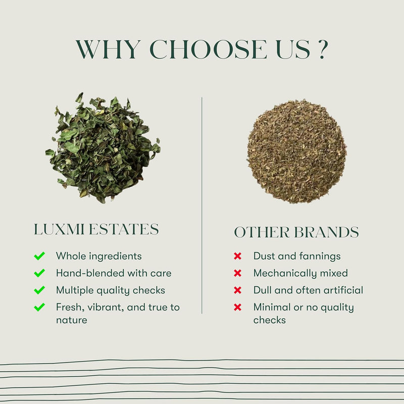 Purely Peppermint | 25gm | Organic Herbal Tea | Tin Caddy
