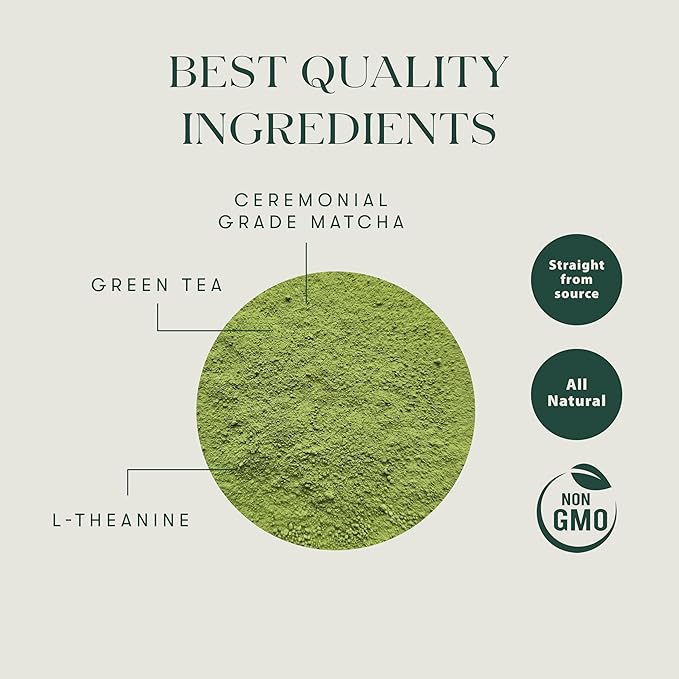 Pure Japanese Matcha Powder | 50gm Tin Caddy | Premium Ceremonial Grade Match Powder