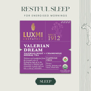 Valerian Dream | 50gm | Organic Herbal Tea