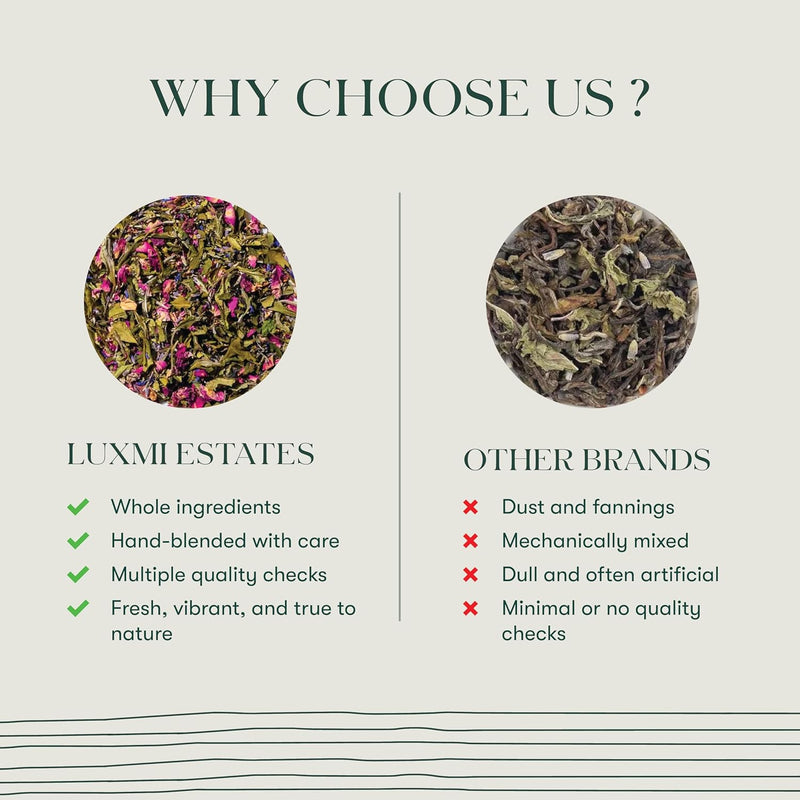 Lavender Valley | White Tea with Lavender | Tin Caddy | 25 Gm Loose Leaves