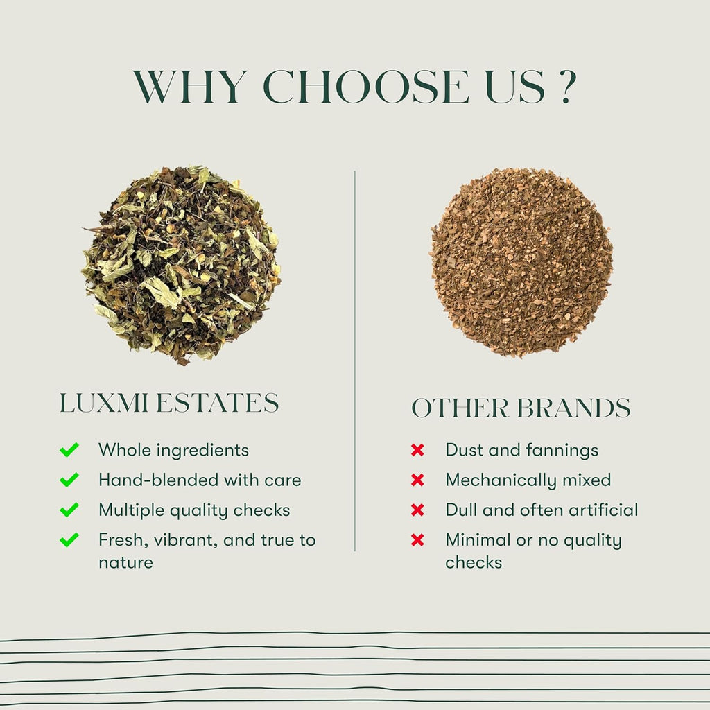 Tulsi Tea | Immunity Herbal Infusion | 15 Bags | Organic Herbal Envelope Biodegradable Bags