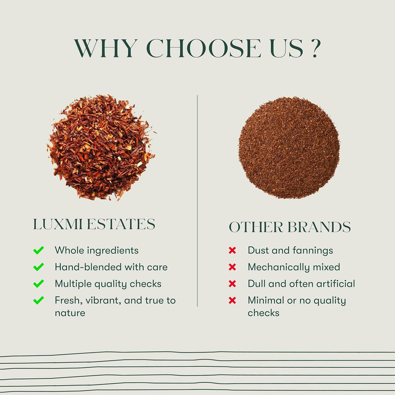 Vanilla Rooibos | 50 Tea Bags | Herbal Infusion Tea