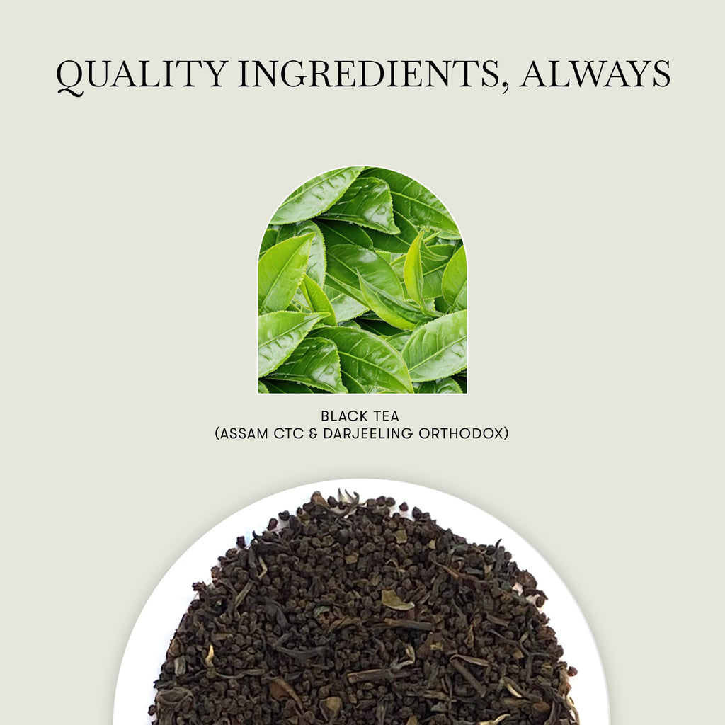 Assam Gold Chai | 100 gm | Luxmi Signature Tea | Assam CTC, Darjeeling Orthodox