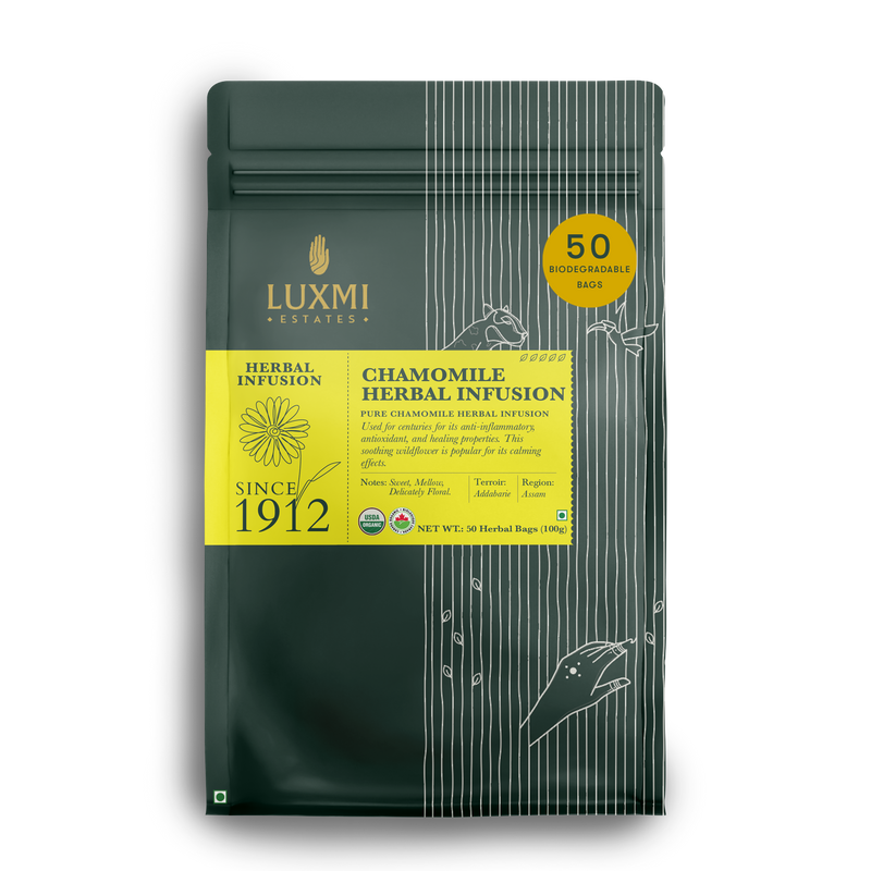 Chamomile Herbal Tea | 100 Gm Loose Tea | Organic Herbal Tea