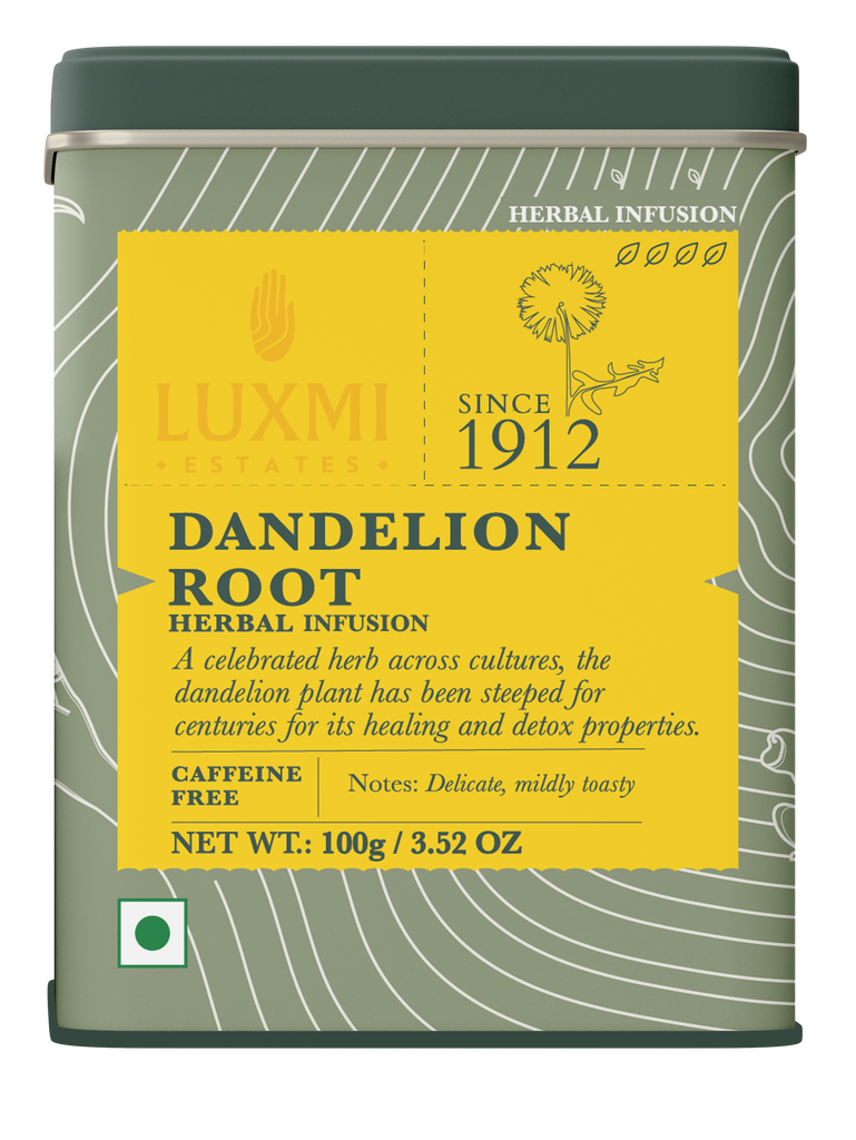 Dandelion Root | Tin Caddy | 100gm | Herbal Loose Herbal Infusion