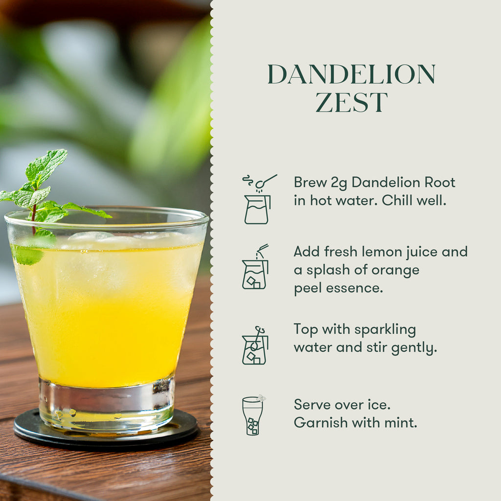 Dandelion Root | Tin Caddy | 100gm | Herbal Loose Herbal Infusion