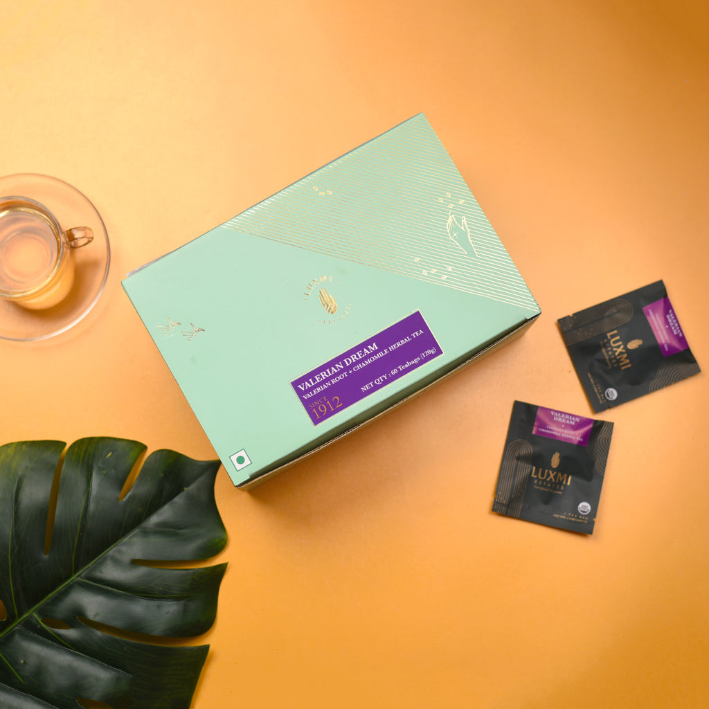 Valerian Dream | 60 Tea Bags | Organic Herbal Tea | 60N*2g = 120g