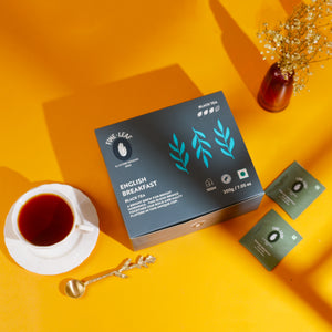 Luxmi Estates - Fine Leaf - English Breakfast | Black Tea | 100 Tea Bags *2g each | 200g Pack