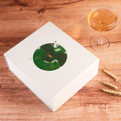 Organic Assorted Variety Tea Gift Set | 2 Herbal Teas, 2 Green Teas 300g | Energy and Balance Gift Box