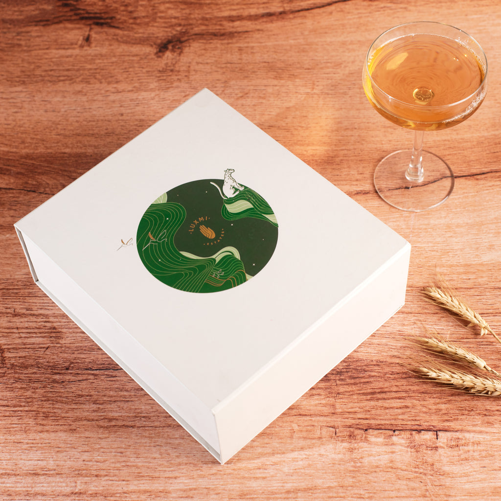 Organic Assorted Variety Tea Gift Set | 2 Herbal Teas, 2 Green Teas 300g | Energy and Balance Gift Box