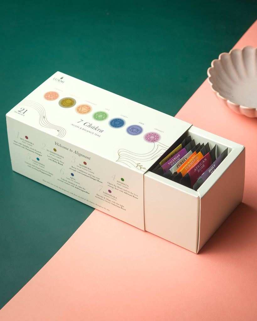 7 Chakras | Giftpack Assortment | 21 Tea Bags
