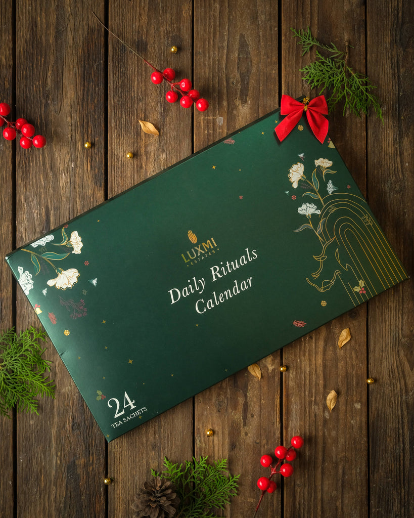 Daily Ritual Calendar | Gift Pack Assortment | 24 Tea Bags | Advent Calendar