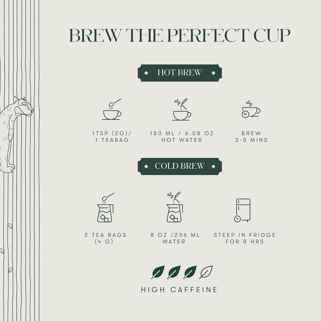 How to brew Blue Pea Flower Herbal Tea Bags