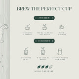 How to brew Blue Pea Flower Herbal Tea Bags