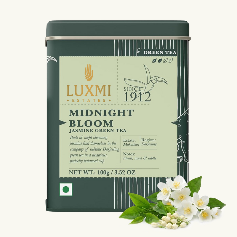 Midnight Bloom Jasmine Green Tea | Loose Leaf Green Tea