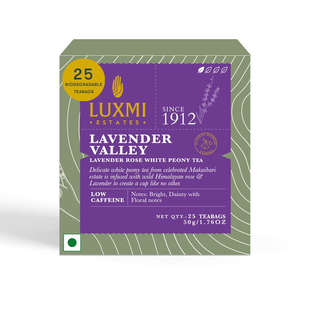 Lavender Valley | Sleep Tea | 25 Plant-Based Biodegradable Tea Bags