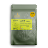 Lemon Ginger Root | 50 Tea Bags | Organic Herbal Bio Mesh Tea Bags