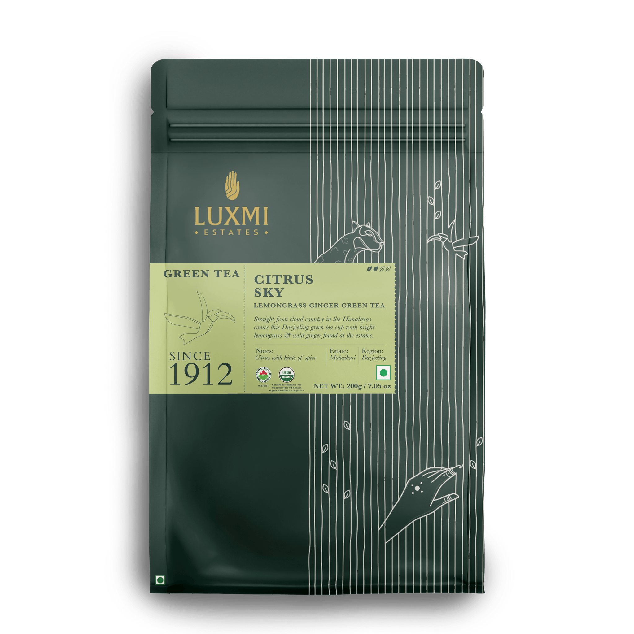Lemongrass Ginger Green Tea