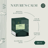 Midnight Bloom Jasmine Green Tea | 15 Biodegradable Tea Bags | Organic Green Tea