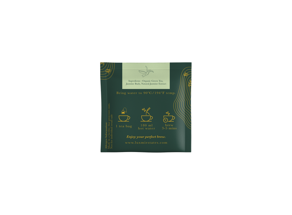 Midnight Bloom Jasmine Green Tea Bag 