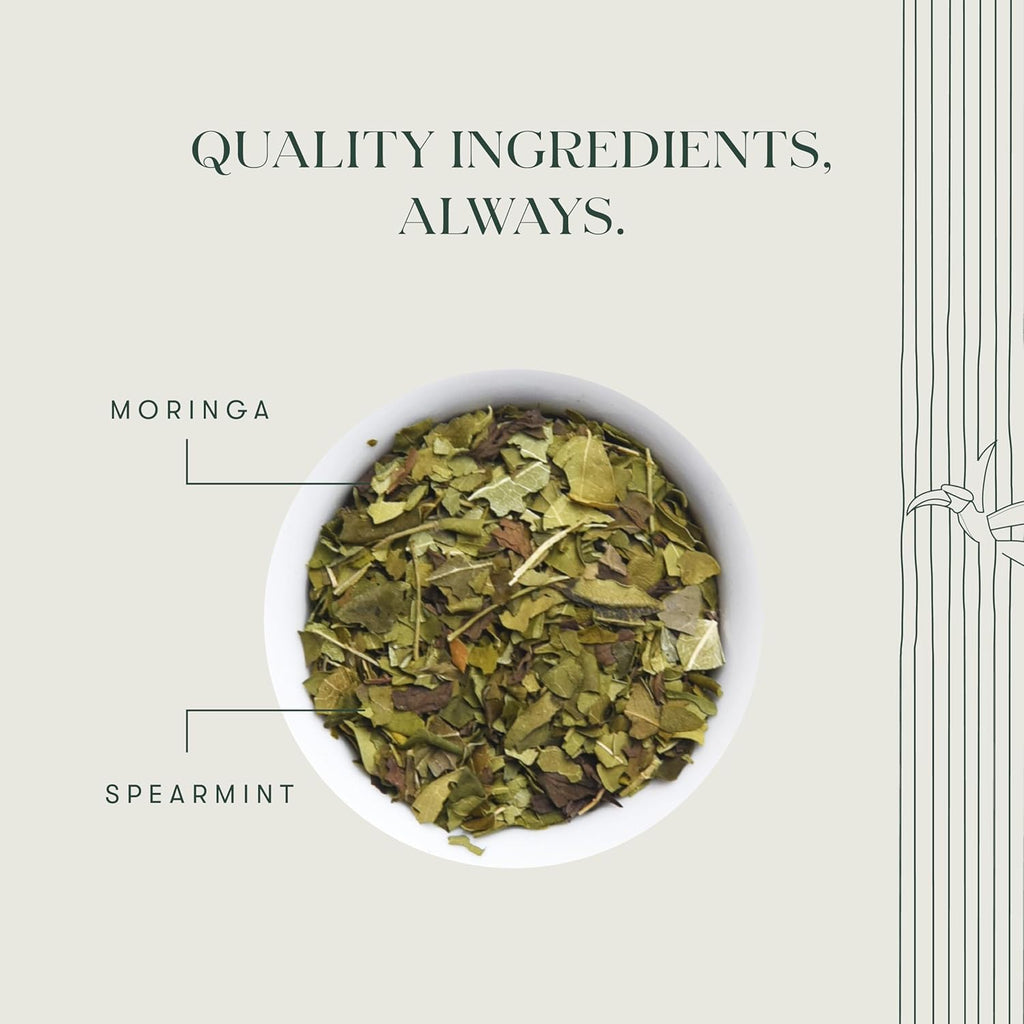 Moringa Mint Tea Ingredients