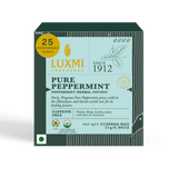 Purely Peppermint | Herbal Infusion | 25 Bags | Organic Herbal Infusion Biodegradable Bags