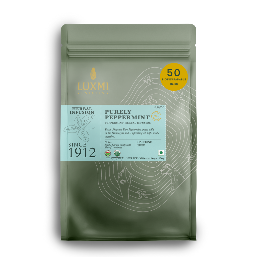 Purely Peppermint | 50 Tea bags | Organic Herbal Tea