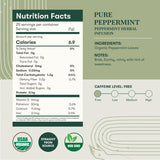 Purely Peppermint | Herbal Infusion | 25 Bags | Organic Herbal Infusion Biodegradable Bags