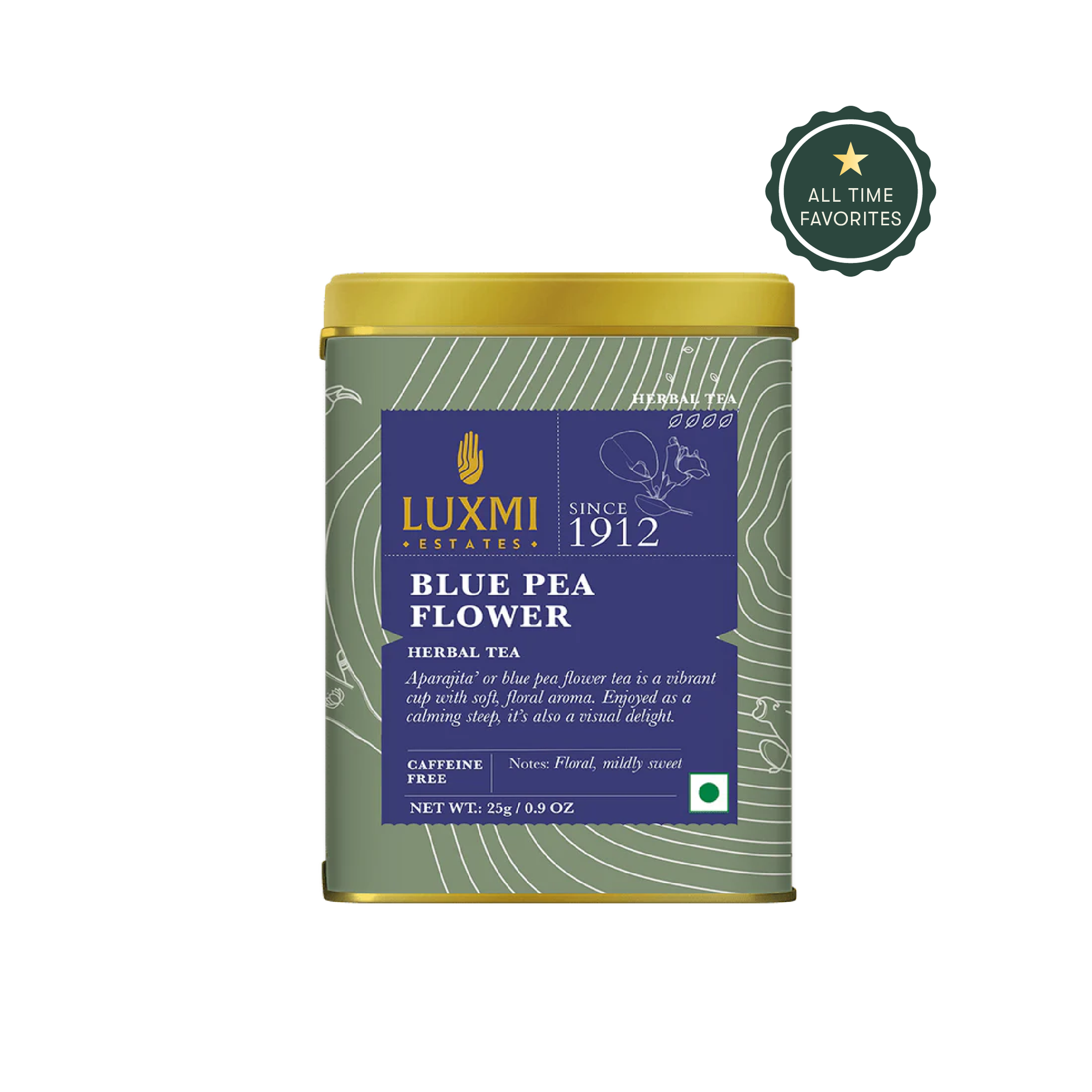 Blue Pea Flower Herbal Tea | 25 gm | Organic Herbal Tea
