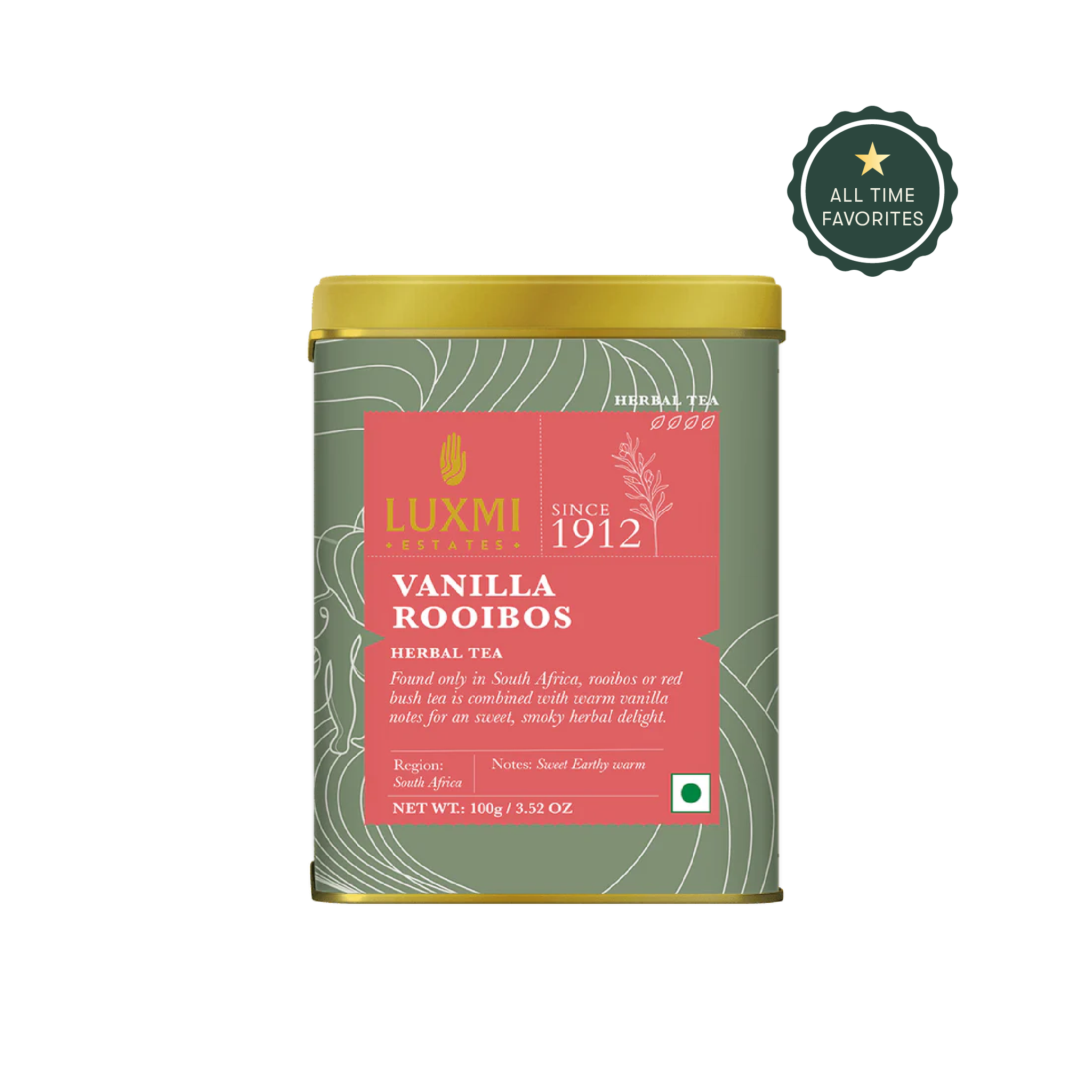 Vanilla Rooibos | 100 gm | Organic Herbal Tea | Special Fall Tea | Limited Edition Autumn Tea