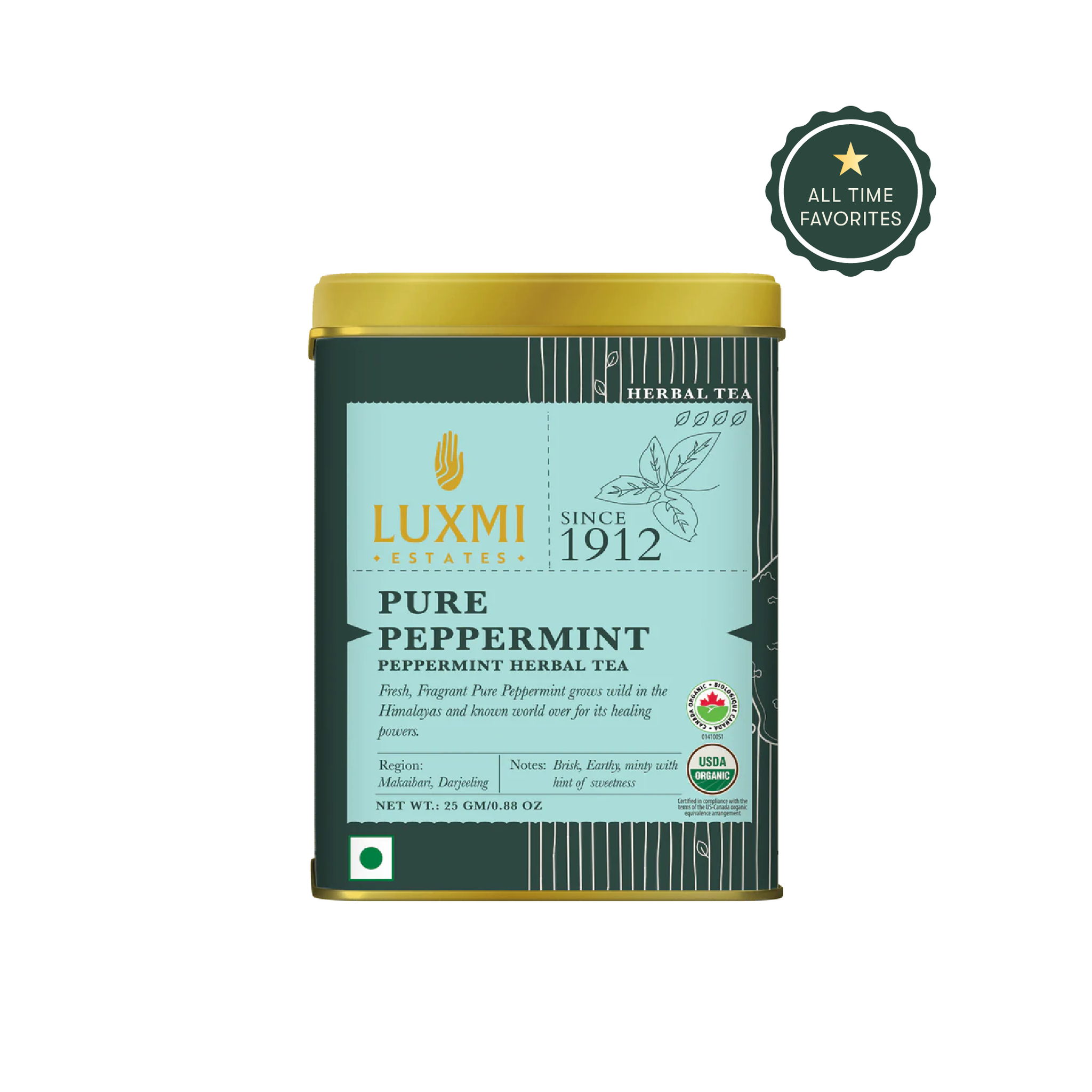 Purely Peppermint | 25gm | Organic Herbal Tea