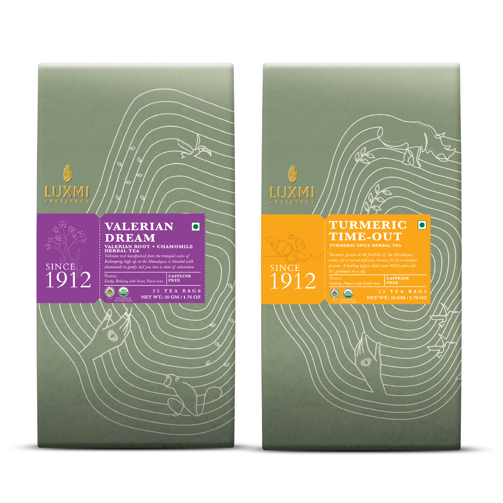 Stress Relief Herbal Tea Combo