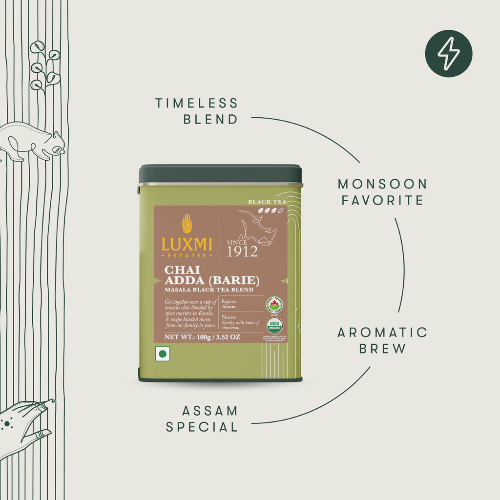 Organic Chai Adda-Barie | 100gm | Organic Masala Chai