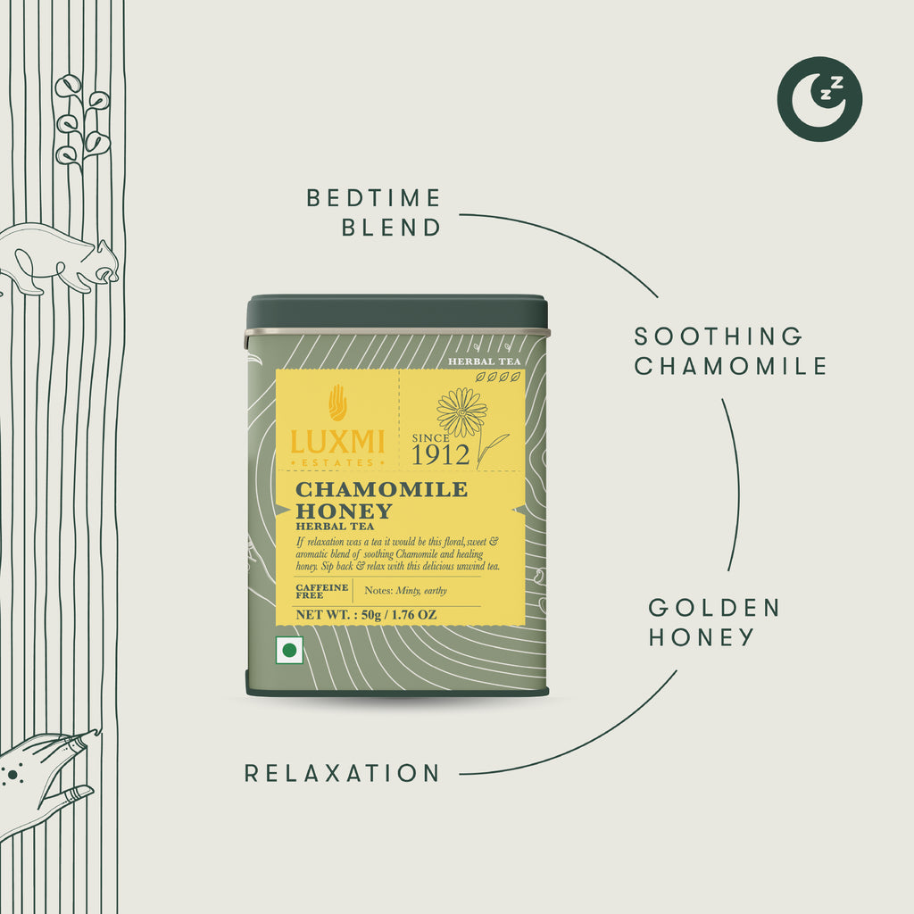 Chamomile Honey Herbal Tea | 50 gm | Organic Herbal Tea